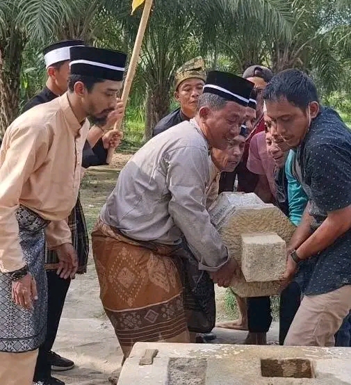 Puri Pangeran Tanjung Pura di Kampung Ujung Tanjung Langkat